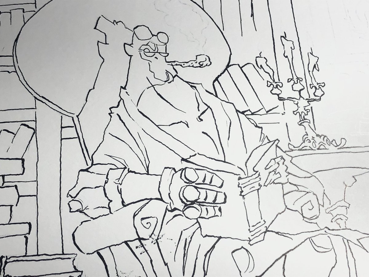 Gris Grimly (@grisgrimly) on Twitter photo Commission work-in-progress
#grisgrimly #grisgrimlyart #hellboy #mikemignola <a href="/artofmmignola/">Mike Mignola</a> #wip #hplovecraft Commission work-in-progress
#grisgrimly #grisgrimlyart #hellboy #mikemignola <a href="/artofmmignola/">Mike Mignola</a> #wip #hplovecraft