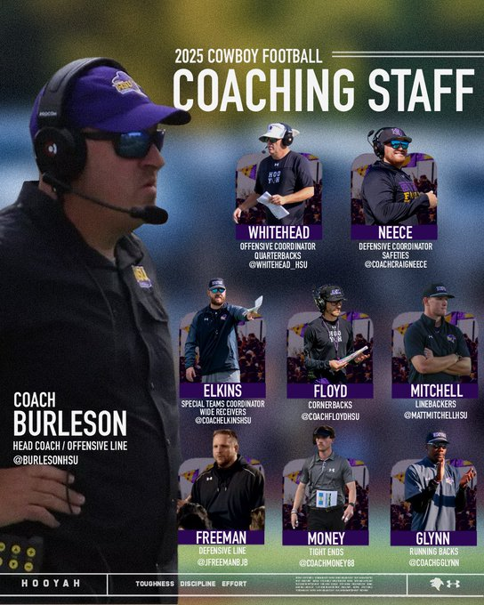 Jack Phillips (@jack_61_attack) on Twitter photo Love that the coach's @'s are all viewable. No excuse for not reaching out if you're interested. <a href="/HSUCowboys/">Hardin-Simmons Cowboy Football</a> is a TOP D3 program with a great in-state rivalry with <a href="/CruFootball/">UMHB Football🏈</a>, top facilities, and one of the best DL clinics around!
<a href="/NCAADIII/">NCAA Division III</a> Football Love that the coach's @'s are all viewable. No excuse for not reaching out if you're interested. <a href="/HSUCowboys/">Hardin-Simmons Cowboy Football</a> is a TOP D3 program with a great in-state rivalry with <a href="/CruFootball/">UMHB Football🏈</a>, top facilities, and one of the best DL clinics around!
<a href="/NCAADIII/">NCAA Division III</a> Football