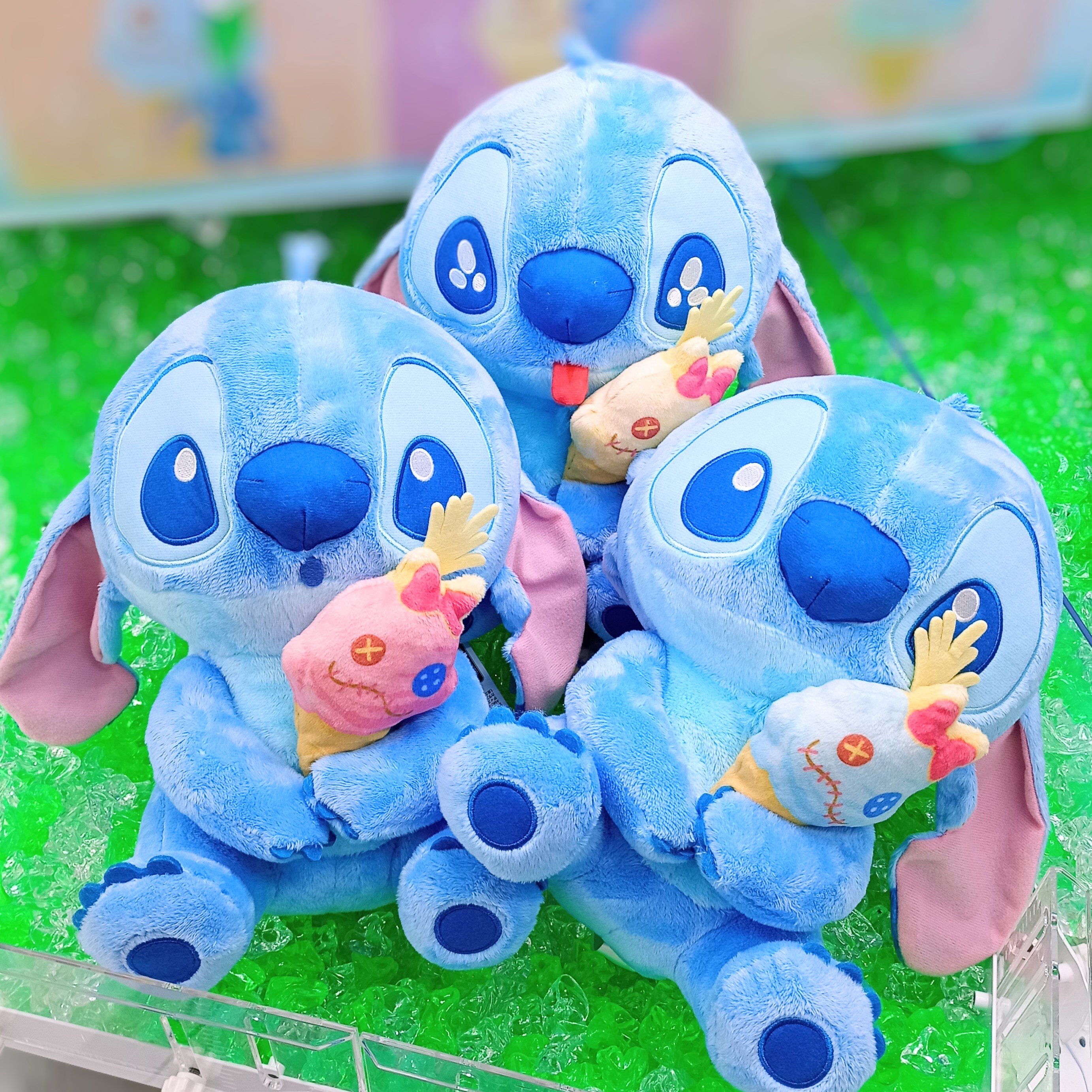 スティッチ ラウンドワン限定 カラフルアイス アクリルチャーム