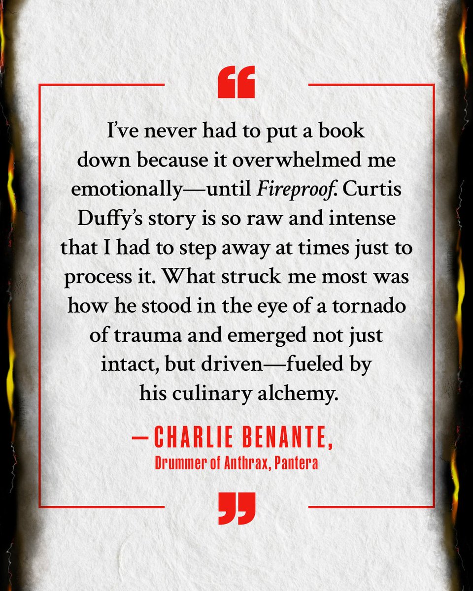 Huge thanks to the legendary @charbenante for the kind words. Preorder #FireproofMemoir at the link in my bio. On sale 8/5 from @deadskypublishing. @jeremyxwagner