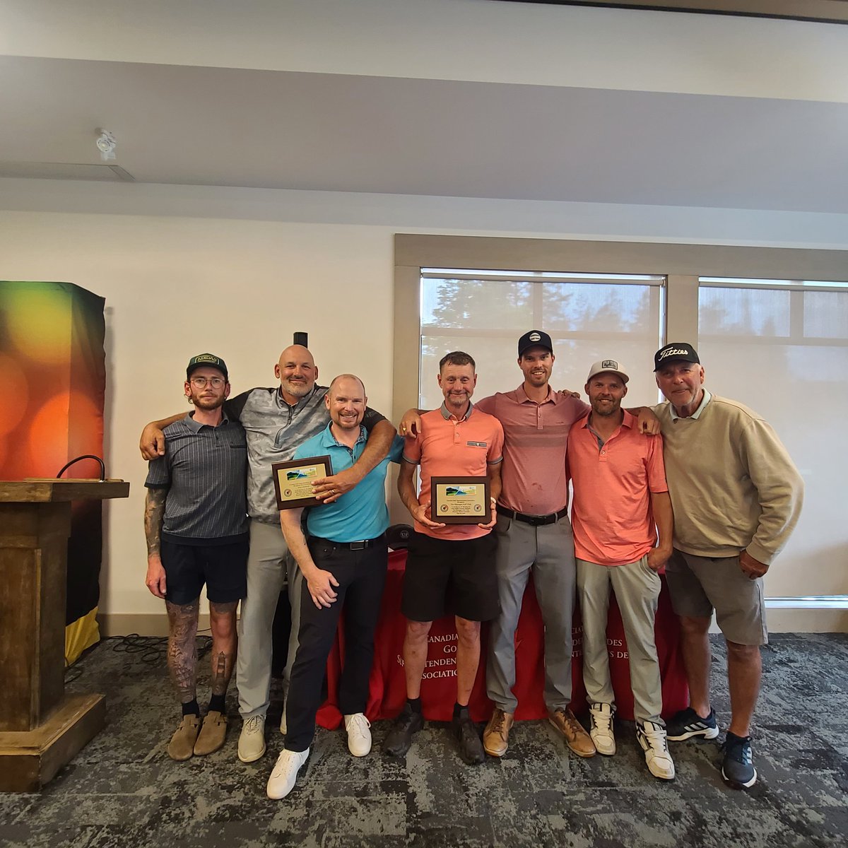 GolfSupers's tweet image. Thank you to @TheToroCompany for your generous sponsorship of the dinner at the Shamble. A great way to ens an excellent event! #summershamble25