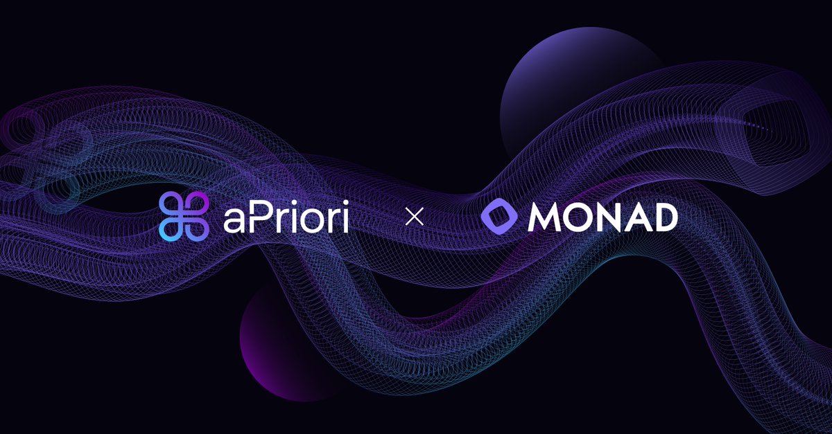 SoulMortal64465's tweet photo. Introducing aPriori a Project On #Monad Echosystem
@apr_labs is the leading MEV-powered liquid staking platform on @monad_xyz , enabling users to earn boosted rewards on their #MON tokens. Stakers receive #aprMON, a liquid token usable across DeFi for additional yield.
Key Features:
Liquid Staking: Stake MON and receive #aprMON, a transferable token for use in lending, farming, and other #DeFi protocols.
MEV Rewards: Earn extra yield from MEV opportunities on #Monad.
Why #LiquidStaking ?
Traditional staking locks tokens and limits #DeFi participation. Liquid staking solves this by issuing Liquid Staked Tokens (LSTs), allowing users to earn rewards while keeping liquidity and avoiding validator setup.
How #aPriori Works:
Users deposit MON into aPriori’s ERC-4626 staking vault, which delegates to top validators. The system optimizes for decentralization and yield, issuing aprMON to represent user shares and accumulated rewards.