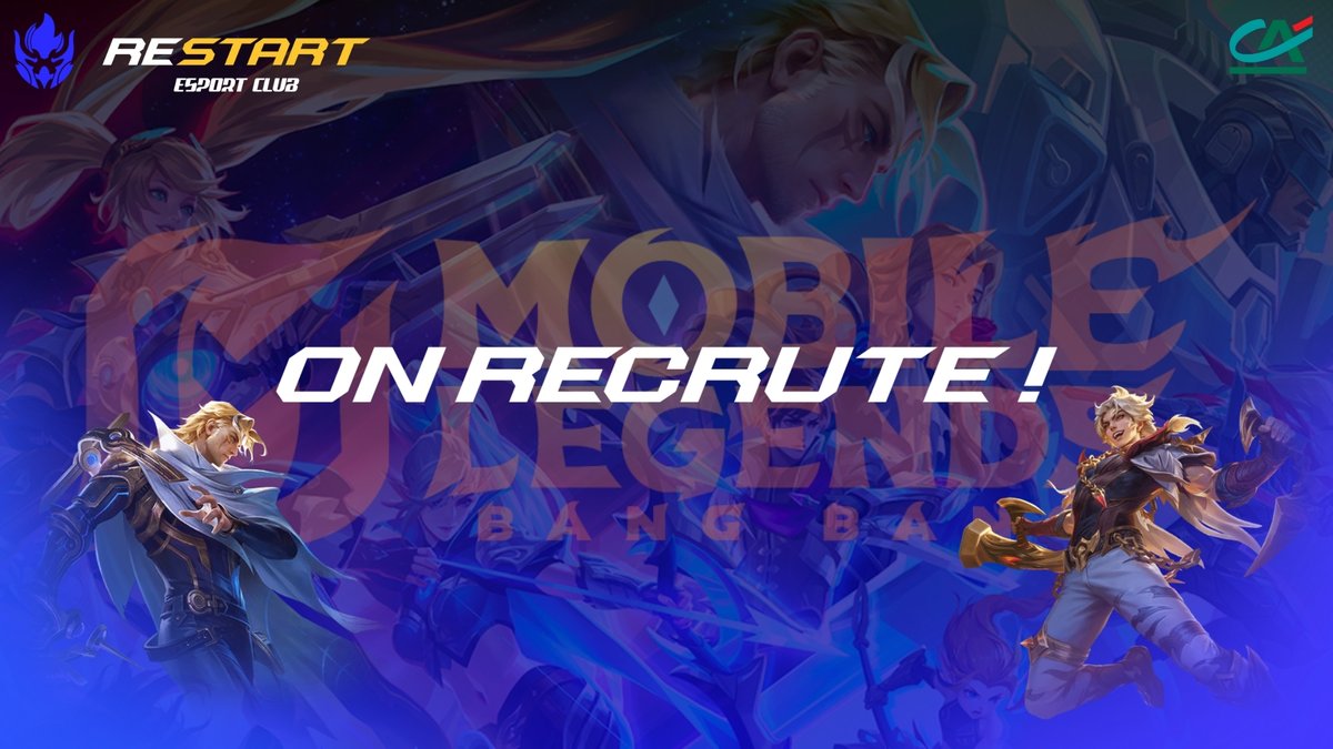 🌟Bonjour à tous !
📢Nous sommes à la recherche de joueurs pour une équipe de <a href="/MobileLegendsOL/">Mobile Legends: Bang Bang</a> ⚔
Si vous êtes intéressé(e), merci de laisser un commentaire ci-dessous !
Ou bien👉 discordapp.com/invite/DrjmJmD

#esport #mobilelegendsbangbang #gamingtwt