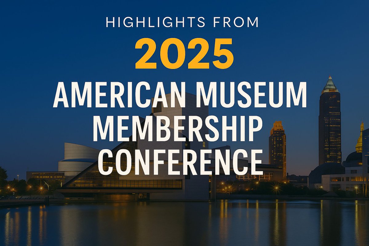 The 2025 American Museum Membership Conference (AMMC) in Cleveland was an incredible opportunity for the @cuseum team to learn from the best in the industry and share what we've been building!

Read the recap here: bit.ly/3HWb6Vm

#AMMC2025 #MuseumMembership
