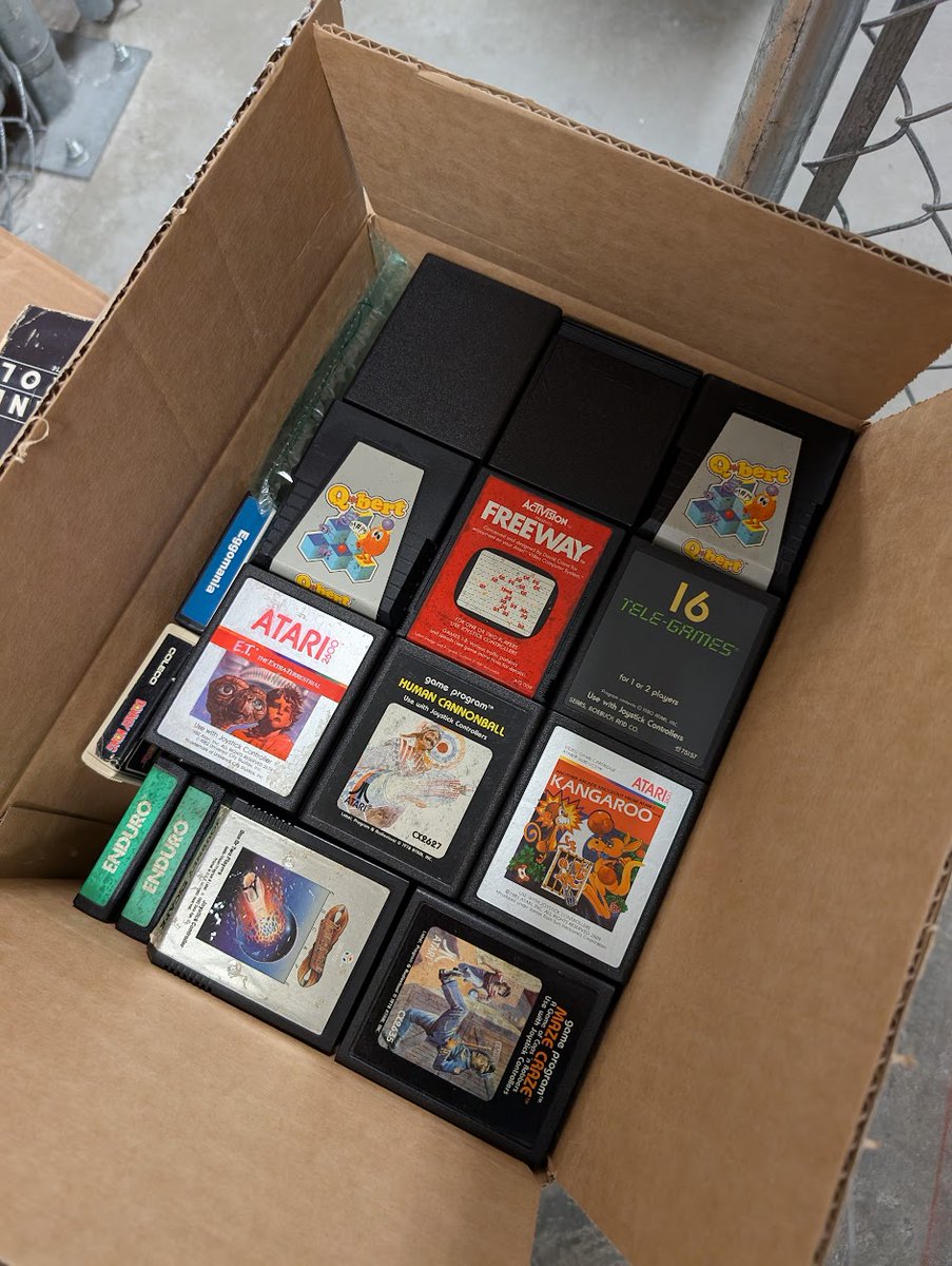 retroist (@retroist) on Twitter photo I need to label my boxes better in storage. Looking for anything I will find myself just opening box after box of Atari 2600 stuff before I find what I want. I need to label my boxes better in storage. Looking for anything I will find myself just opening box after box of Atari 2600 stuff before I find what I want.