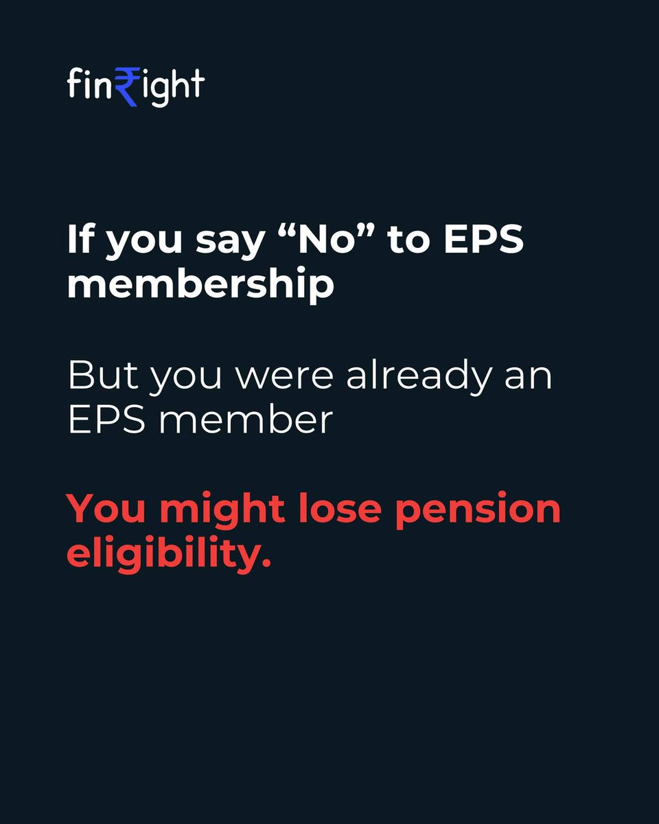 FinRight's tweet image. Switching jobs or starting a new one?
Be careful while filling out Form 11 an incorrect entry could block your PF withdrawal or even cost you your pension benefits.
Swipe for step-by-step clarity. Follow for more essential and insightful content.
#Form11  #AskFinRight