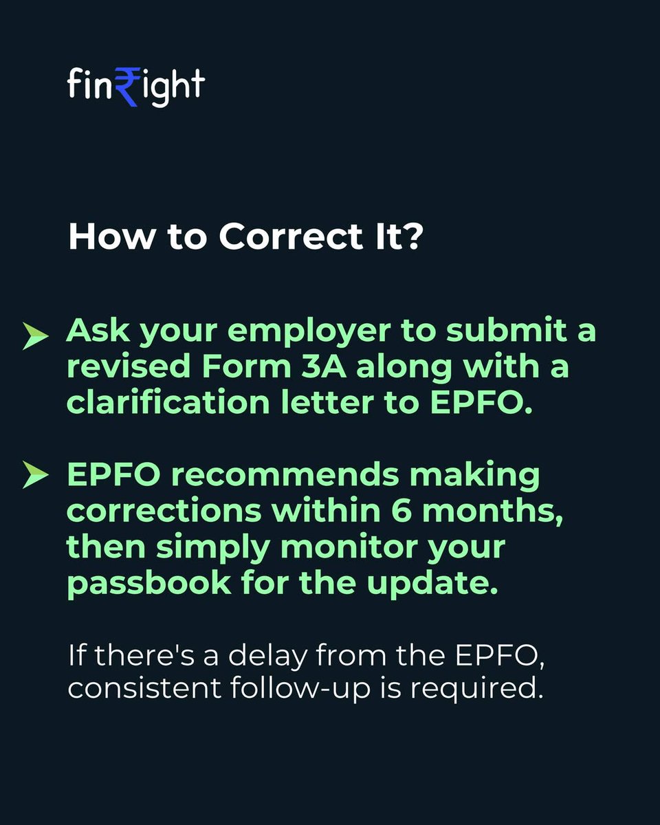 FinRight's tweet image. Switching jobs or starting a new one?
Be careful while filling out Form 11 an incorrect entry could block your PF withdrawal or even cost you your pension benefits.
Swipe for step-by-step clarity. Follow for more essential and insightful content.
#Form11  #AskFinRight