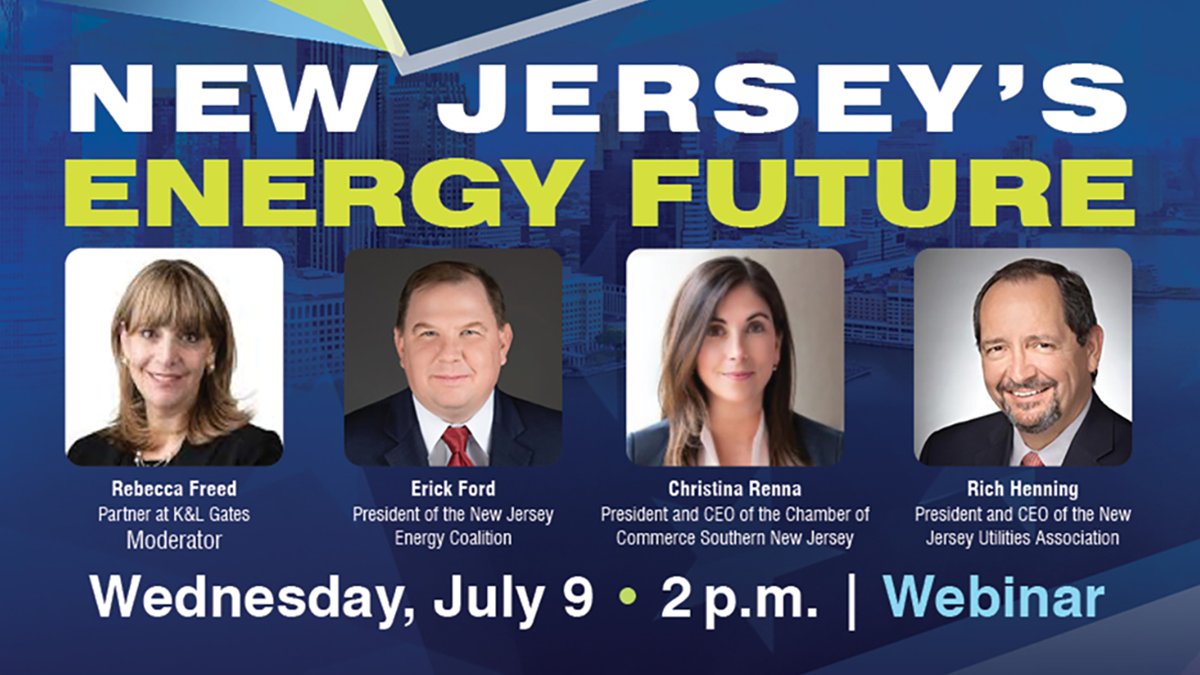 HughesCenter's tweet photo. Join us on July 9th for a timely discussion on New Jersey's energy future and the possibilities of an all-of-the-above approach to energy generation. Register for the webinar here:
https://t.co/2hFIzEhaq0 https://t.co/1bfwo44eyv