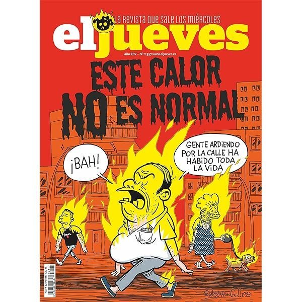 Los valores estivales y "el verano" se alarga, se adelanta "el verano" y así lo indican los estudios

Y ahora con humor. Que siempre viene bien. 

<a href="/eljueves/">El Jueves</a>
