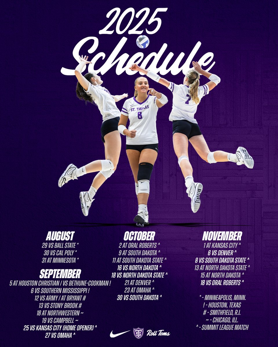 Tommievball's tweet image. The 2025 schedule is READY!
Mark your calendars and get your tickets HERE: bit.ly/4e8UBAq
#RollToms
