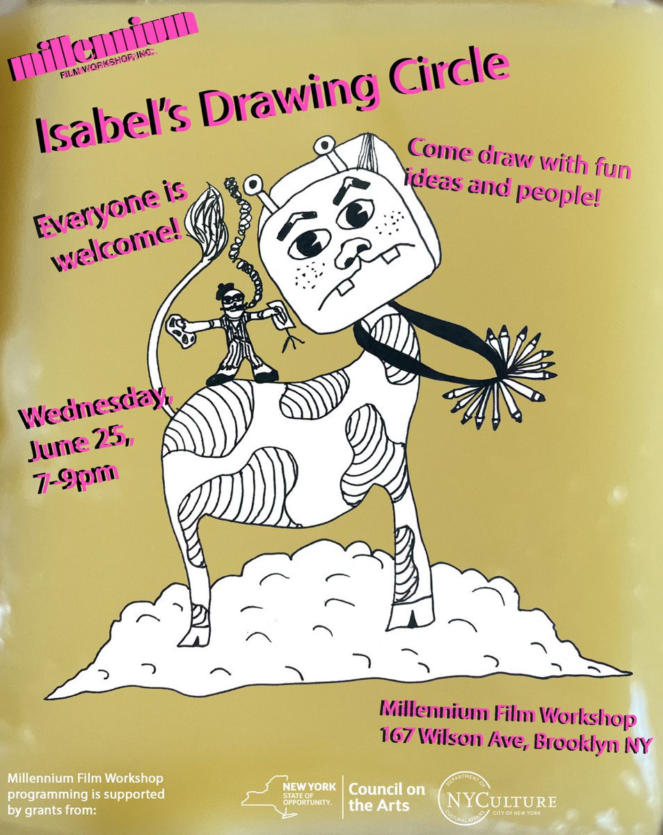 6/25:  TONIGHT - ISABEL'S DRAWING CIRCLE 7-9 PM - mailchi.mp/0aa383a348aa/o…