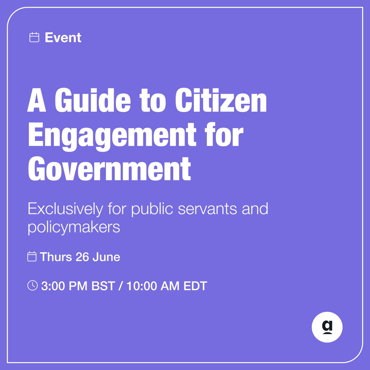 🗳️ Real citizen engagement takes more than good intentions. Join us tomorrow to explore tools and strategies that help governments listen and lead.
🔗 apolitical.co/events/june-20…