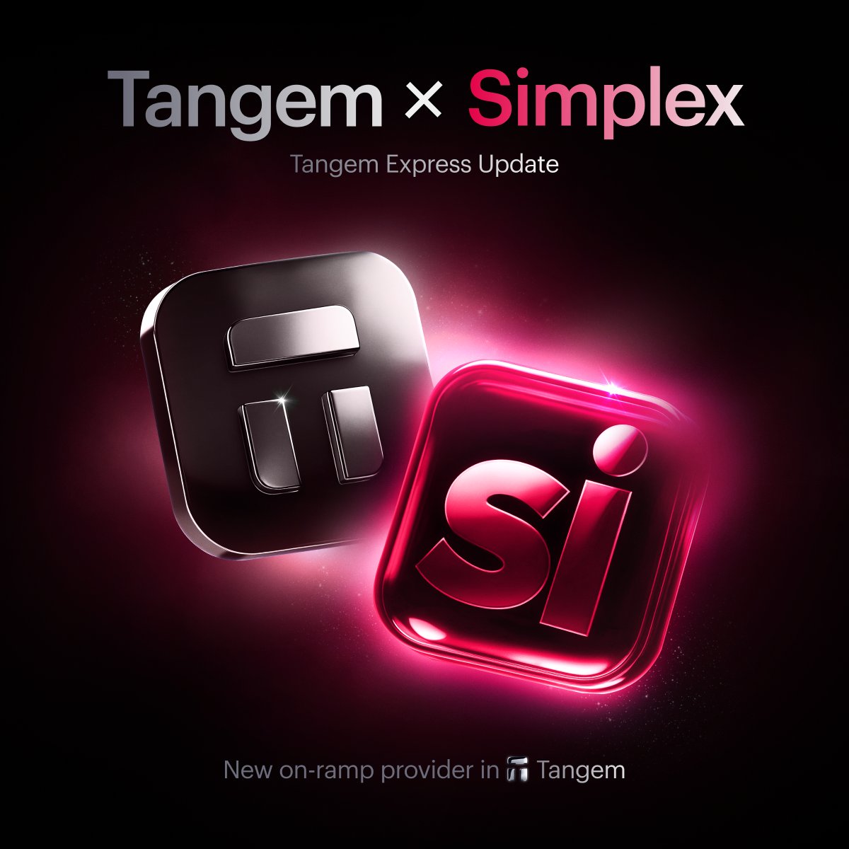 Buy Crypto Instantly with Simplex—Now in Tangem Express @SimplexCC Say  hello to faster, simpler fiat-to-crypto conversions. Simplex, one of the  most trusted on-ramp services globally, is now integrated and live in Tangem