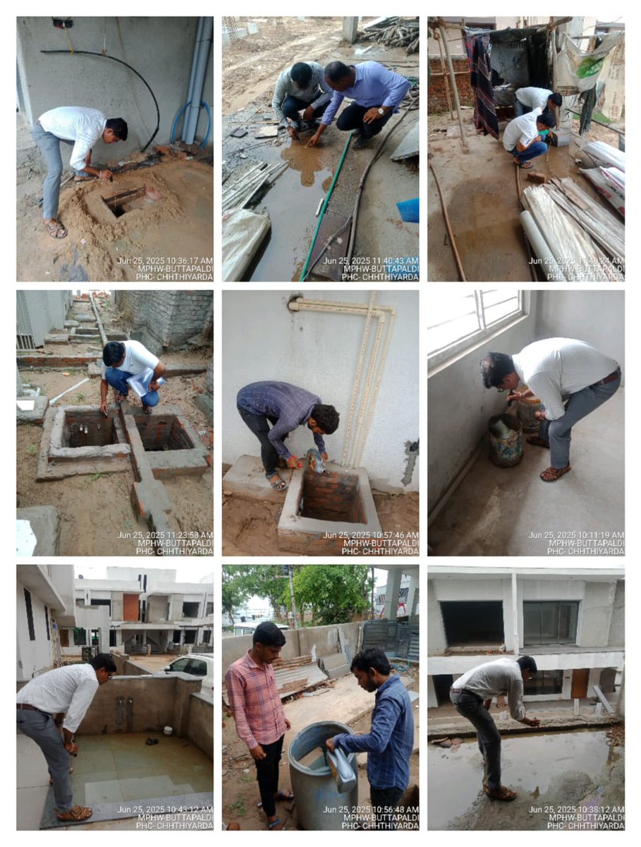District Malaria Officer , Mehsana (@dmomeh) on Twitter photo આજ રોજ જીલ્લા મેલેરિયા સુપરવાઈઝર પટેલ દિપકભાઈ તથા પટેલ જયેશભાઇ દ્વારા પાંચોટ ઓ જી વિસ્તારમાં મુલાકાત લઈ કન્સ્ટ્રક્શન સાઈટ માં મુલાકાત દરમિયાન મચ્છર ના પોરા મળતા (૨૦૦૦) રૂપિયા દંડ કરવામાં આવેલ સાથે જરૂરી માર્ગદર્શન પણ આપેલ અને ઓઇલ કામગીરી કરાવેલ. <a href="/CollectorMeh/">Collector Mehsana</a> <a href="/ddo_mehsana/">DDO Mehsana</a> આજ રોજ જીલ્લા મેલેરિયા સુપરવાઈઝર પટેલ દિપકભાઈ તથા પટેલ જયેશભાઇ દ્વારા પાંચોટ ઓ જી વિસ્તારમાં મુલાકાત લઈ કન્સ્ટ્રક્શન સાઈટ માં મુલાકાત દરમિયાન મચ્છર ના પોરા મળતા (૨૦૦૦) રૂપિયા દંડ કરવામાં આવેલ સાથે જરૂરી માર્ગદર્શન પણ આપેલ અને ઓઇલ કામગીરી કરાવેલ. <a href="/CollectorMeh/">Collector Mehsana</a> <a href="/ddo_mehsana/">DDO Mehsana</a>