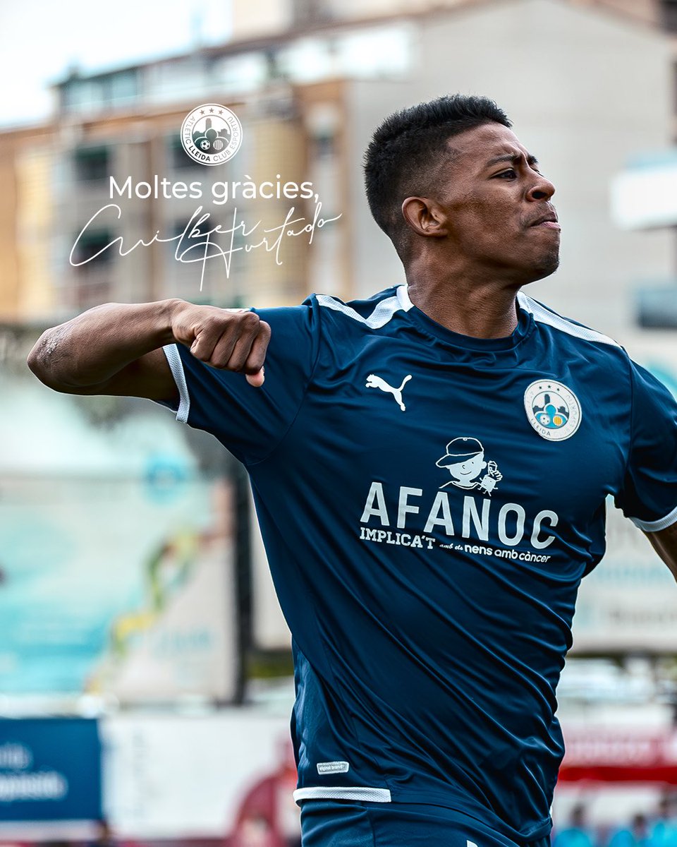 💙 GRÀCIES, WILBER! 💙

Avui toca acomiadar-nos d’un jugador que ha deixat una empremta inesborrable a l’Atlètic Lleida. Wilber Hurtado tanca una etapa brillant amb nosaltres, on no només ha estat el màxim golejador de la categoria, sinó també un exemple dins i fora del camp.
