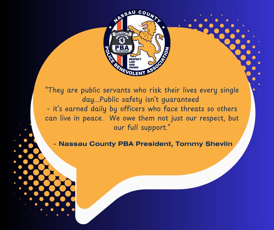 nassaucountypba's tweet image. In response to yet another Newsday article criticizing the cost of the safety of Nassau County, we are proud of our membership and all they do to make Nassau County the SAFEST County in America!
