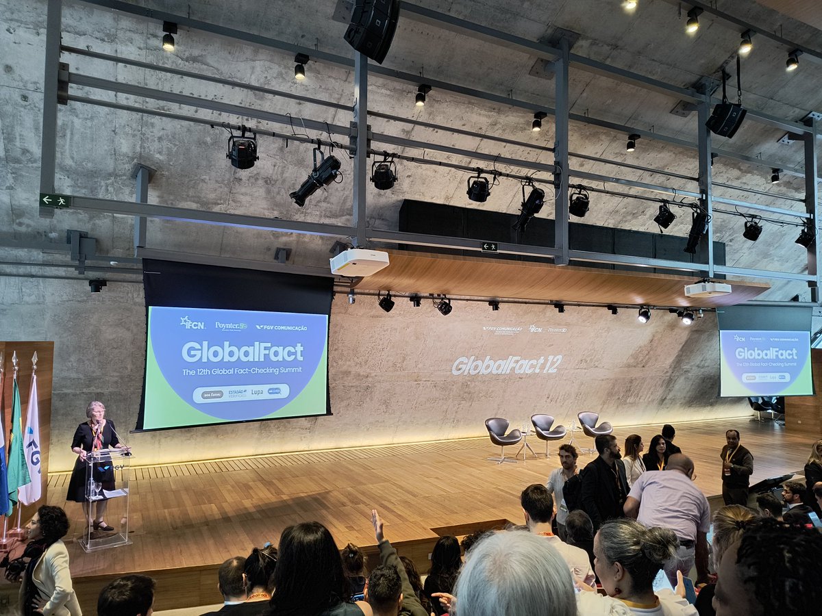 Global Fact Summit in Rio is on ! 🇧🇷
<a href="/afpfr/">Agence France-Presse</a> <a href="/AfpFactuel/">AFP Factuel 🔎</a> <a href="/AfpFactual/">AFP Factual 🔎</a> <a href="/AfpChecamos/">AFP Checamos 🔎</a>