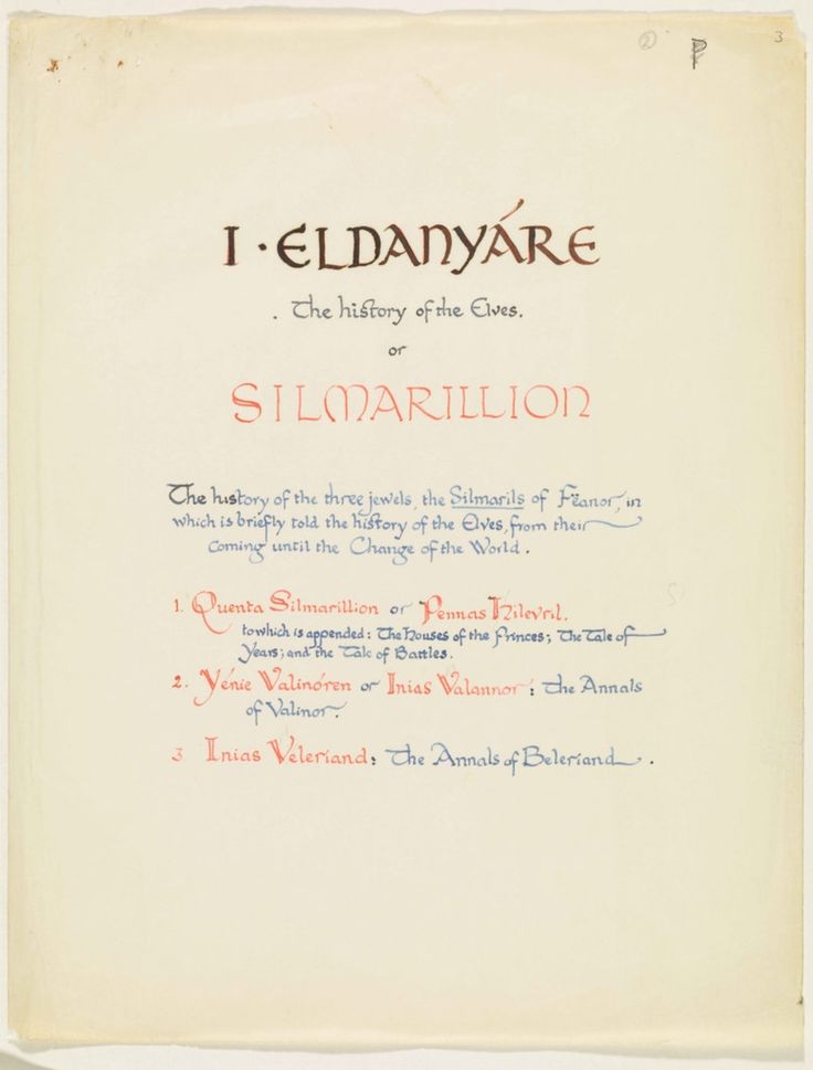 Eldanyárë - the history of the Elves