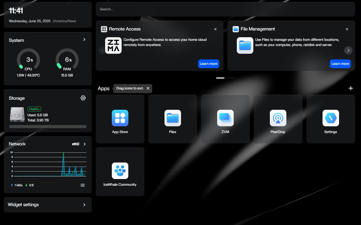 terrorpup's tweet image. As a poor content creator. I will never have enough money to own a #ZimaCube. I don&apos;t have enough subscribers either to do a video. When @ZimaSpace had the #ZimaBlade on sale in May. I jumped at the chance. Now, I finally can play with #ZimaOS.