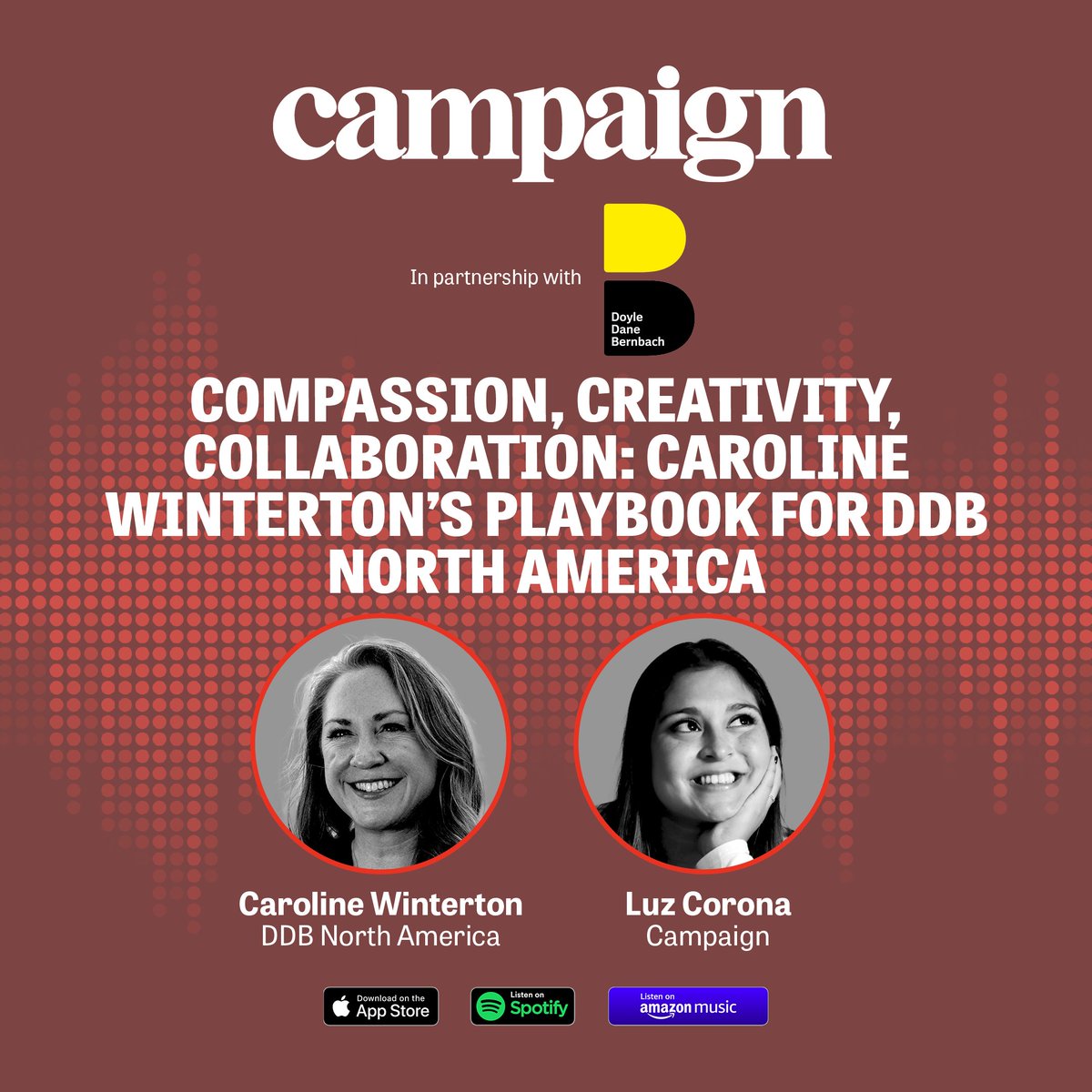 Compassion, creativity, collaboration: Caroline Winterton’s playbook for DDB North America. campaignlive.com/article/compas…  #sponsoredpodcast #Cannes2025 #listennow