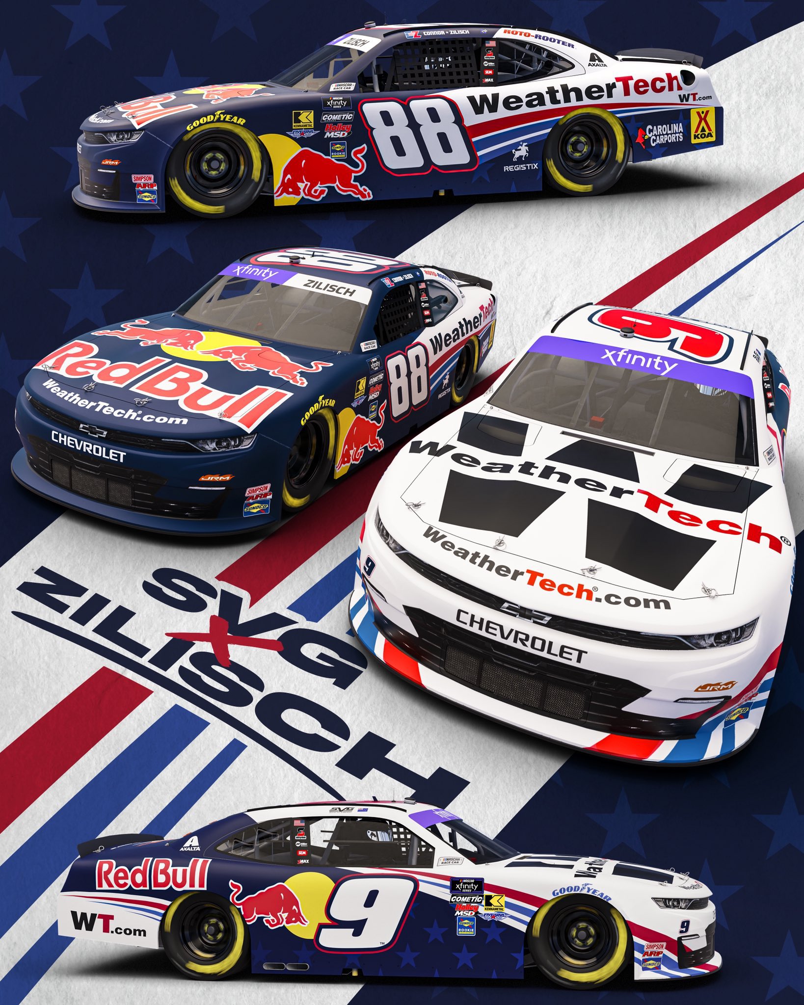 2025 NASCAR Schemes