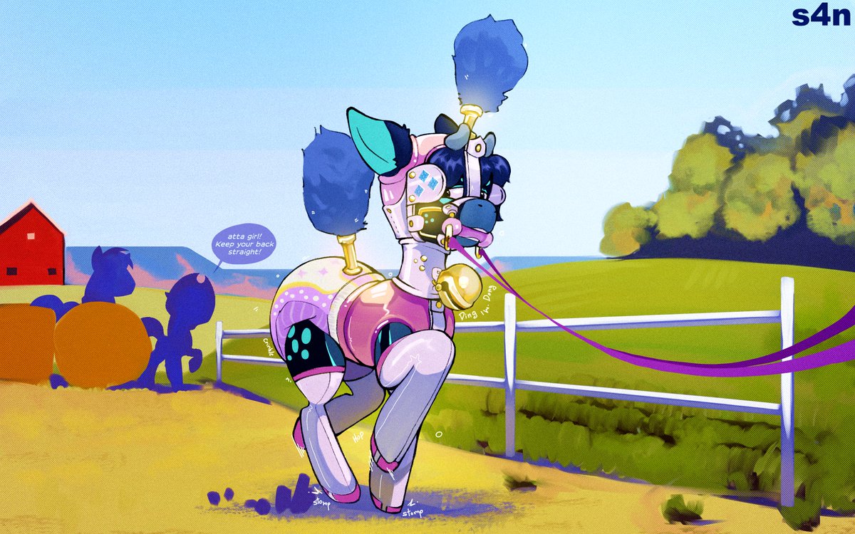 S4nBun's tweet image. A deer? More like a pony show now.
Read your contract before signing~

Painting Commission