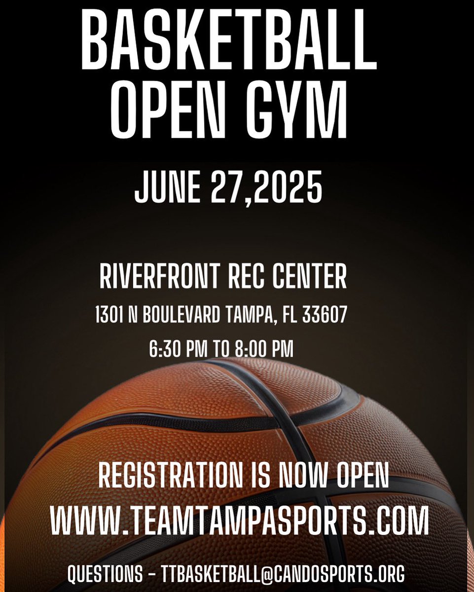 Open gym hosted by Team Tampa Basketball - gomotionapp.com/team/teamtampa…
