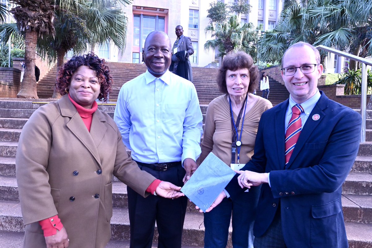 Sveneca's tweet image. XXXV CASA meeting in Durban, with conclusion of a cooperation between @IHAC_NENU & the Classics section of the University of KwaZulu-Natal, with former IHAC visiting professor Elke Steinmeyer: now off to our coin legends conference in Munich! #ancient #civilizations #Classics