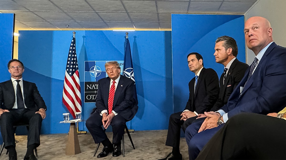 U.S. Ambassador to NATO (@usambnato) on Twitter photo Under <a href="/POTUS/">President Donald J. Trump</a> leadership, NATO Allies committed to investing 5% of GDP in core defense requirements and security-related spending.
Thank you, <a href="/SecGenNATO/">Mark Rutte</a>, for coordinating 32 countries and ensuring we seized this historic turning point. Under <a href="/POTUS/">President Donald J. Trump</a> leadership, NATO Allies committed to investing 5% of GDP in core defense requirements and security-related spending.
Thank you, <a href="/SecGenNATO/">Mark Rutte</a>, for coordinating 32 countries and ensuring we seized this historic turning point.