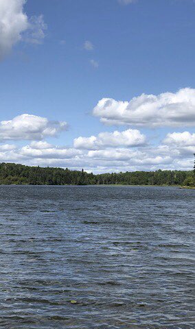 We have arrived. It’s a gorgeous day out. My husband can’t wait to get the boat in the water and go fishing. He just has to wait for his fishing guide. It’s easy to get lost. <a href="/canbewhouneed/">Sue_Mb</a> has breakfast ready for us, what a wonderful person she is. ❤️