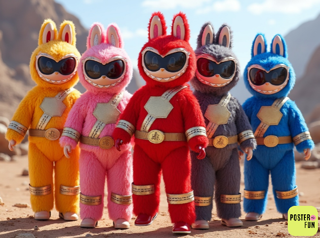 indrarg77's tweet photo. Labubu Rangers are here to save the multiverse 🐰⚡️
Each suit powered by pure nostalgia & chaos.
AI-generated fun via @Posterdotfun 💥
Which color Labubu is your favorite? 👇
#AIart #Labubu #PowerRangers #PosterFun
@StoryProtocol https://t.co/yoyXVLZJCk