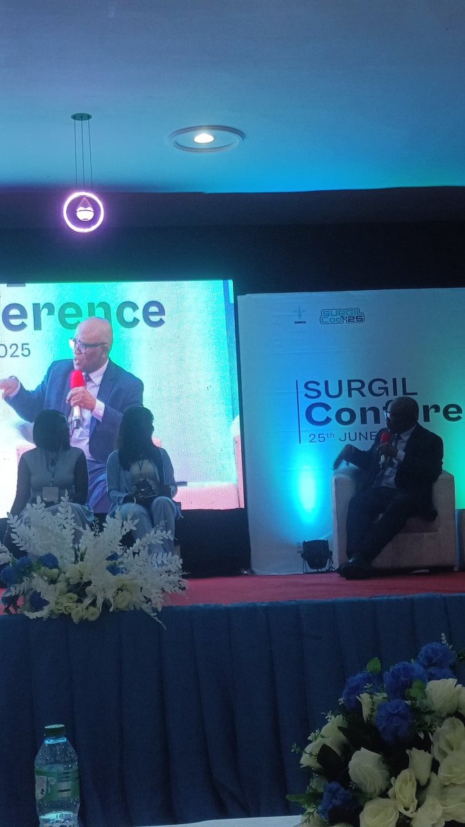 SURGIL_Lagos's tweet photo. "Even if you are not liked, dream your dream into reality and people will follow" - Prof Bode

“Enjoy your dreams. Being a surgeon does not mean you’re in slavery.”

—Prof Bode

#SURGILCon25 
#WholesomeSurgeon
#BeyondTheOR
#MedTwitter
#GlobalSurgery
#Research 
#PrivatePractice https://t.co/7R7An25WIc