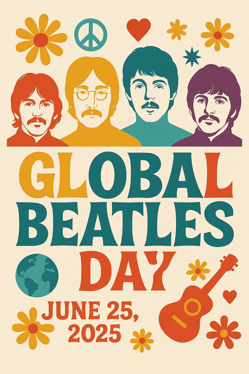 Their melodies moved hearts. Their words moved minds. Today, we honor the timeless legacy of The Beatles. #GlobalBeatlesDay #melodies #rock