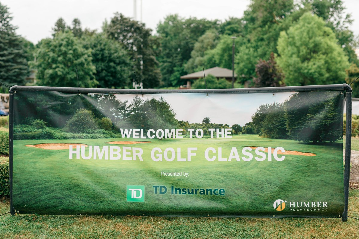 HumberAlumni's tweet image. The Humber Golf Classic presented by TD Insurance tees off today – raising funds, building futures, and uniting the @HumberPoly community.
A special thank you to Chartwells, Area Construction, Black Cat, Broken Heart Love Affair & PUSH for making this day a brilliant one.…
