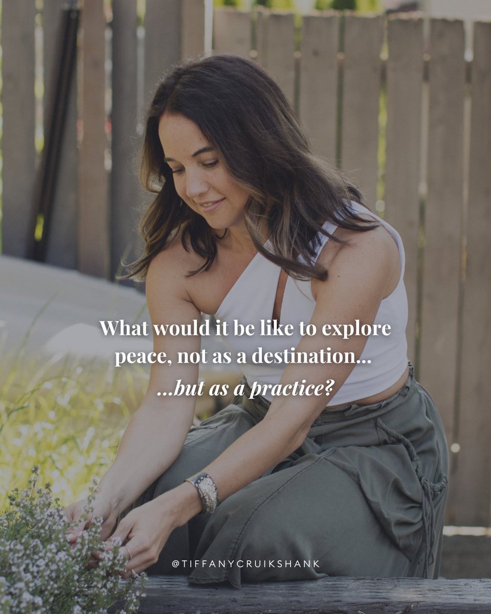 What does peace feel like in your body?

What would it be like to explore peace not as a destination, but as a practice? 

What would it be like to slow down, soften, and practice turning inward with gentleness and curiosity?