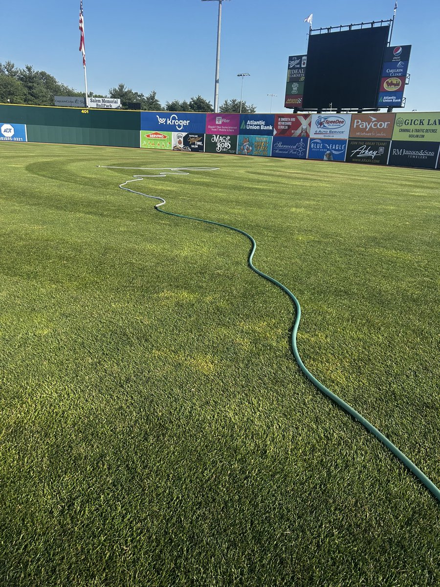 It’s hand watering season here in Salem, Virginia.