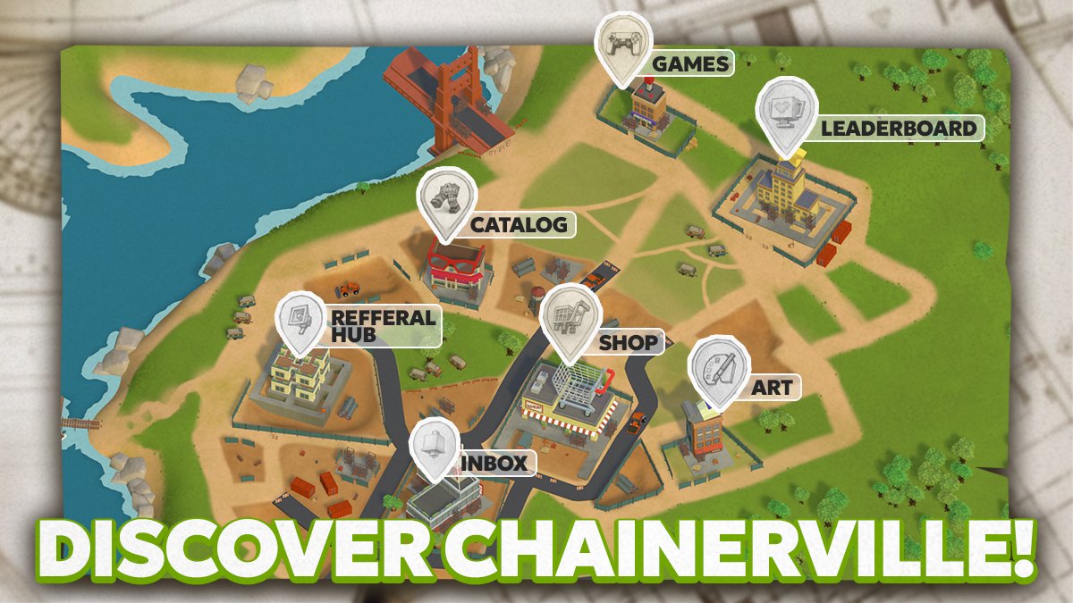 Welcome to Chainerville: Where Everyone’s Invited! 🎉

Wanna a free tour to Chainerville? Follow me!

Bring your friends and score some rewards!🎮 Head to our Games Station—cultivate your farm and blast foes for fabulous prizes. 🌾💥
Shop till you drop. 🛍️
Dress to impress! 👗