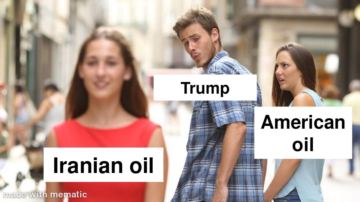 TRUMP: IRAN HAS GREAT OIL