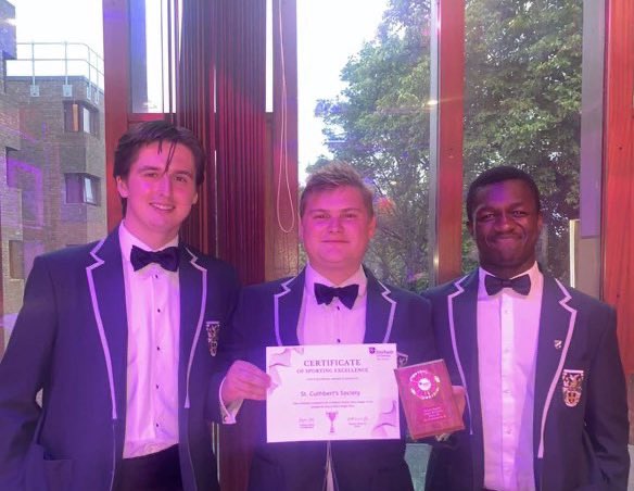 CuthsSociety's tweet image. Congratulations to Cuth’s Men’s Rugby on winning the Plate Championship, and to Cuth’s Running Club for their recognition at the Dinner of Champions! We’re proud of all your achievements and delighted that our Principal, Professor Tammi Walker, was there to celebrate with you!