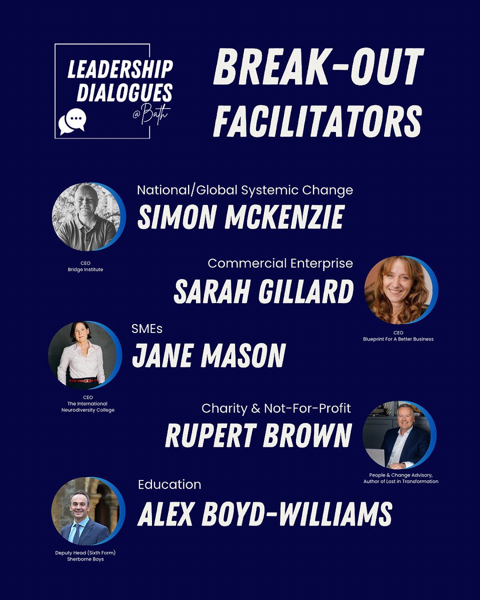 Jane Mason (@virtuousbread) on Twitter photo Pleased to announce that I will be leading the break-out session for those operating within the SME Ecosystem at the Leadership Dialogues event in Bath next week (Wednesday 2 July at <a href="/TheForumBath/">The Forum, Bath</a>).
Book now: bit.ly/LeadershipDial… Pleased to announce that I will be leading the break-out session for those operating within the SME Ecosystem at the Leadership Dialogues event in Bath next week (Wednesday 2 July at <a href="/TheForumBath/">The Forum, Bath</a>).
Book now: bit.ly/LeadershipDial…