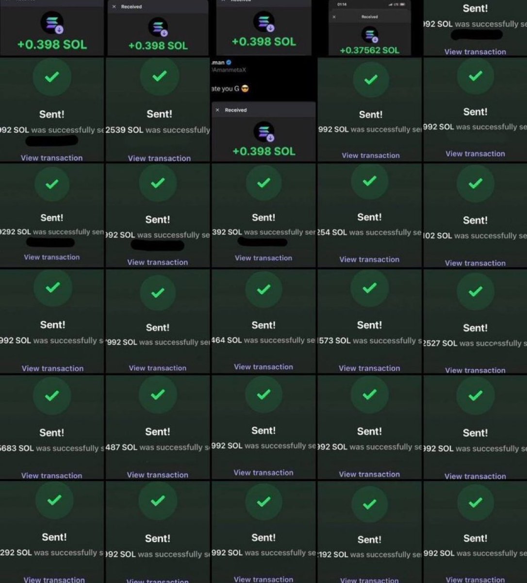 First 500 Solana wallets gets a guaranteed FREE SOL (yes, for real)

Drop your $SOL address 👇🏻

💟 &amp; 🔁 + Follow 🔔

Check your wallet in 24 hours

Must join TG (pinned tweet) &amp; show proof