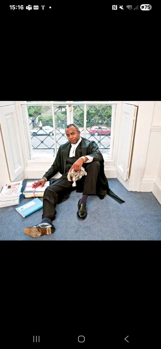 CharlottePW5's tweet photo. RIEP Courtney Griffiths KC - you were one of the few senior black practitioners I was aware of growing up who laid the foundation for my career at the Bar of England and Wales.  You will be sorely missed https://t.co/2chuyKEfD5