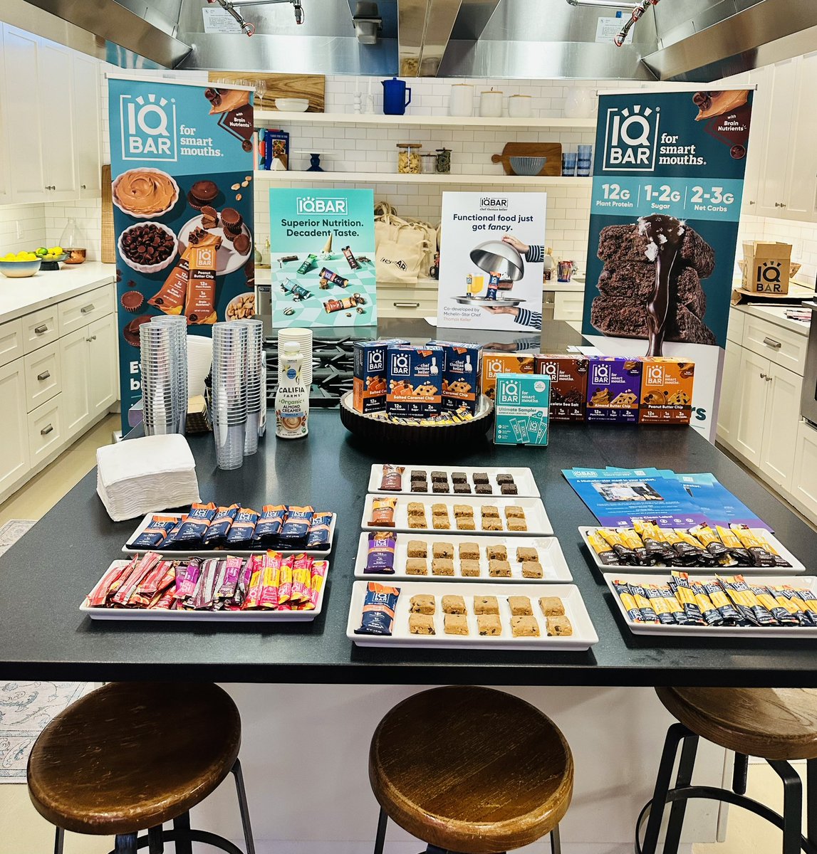 Sampling event at Hearst today.

Best spread this side of the Mississippi.