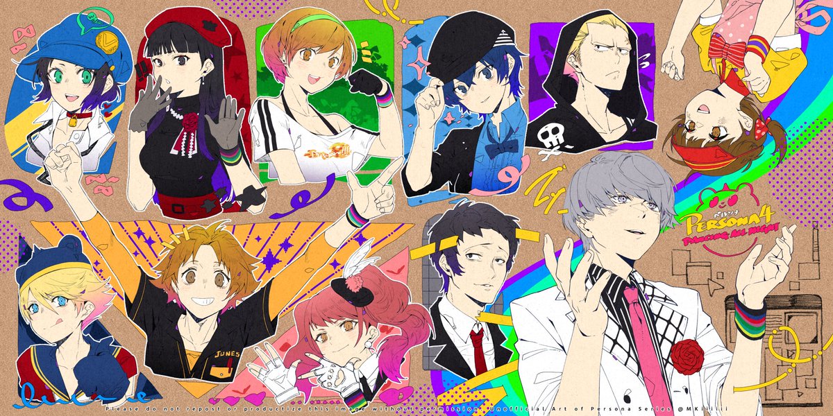 MKiiiiiiMK's tweet image. P4D十週年！
#P4D #ペルソナ4 #persona4 #atlusfaithful