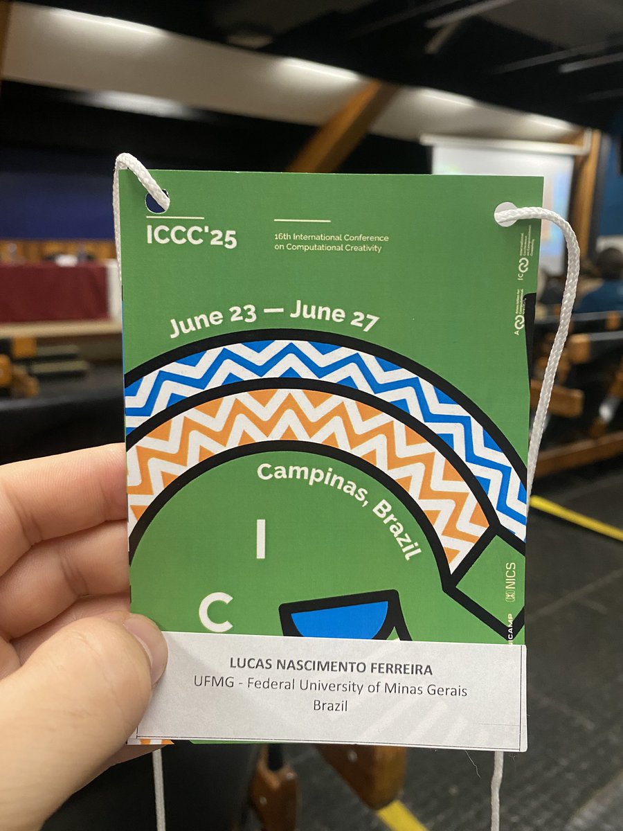 My first <a href="/iccc_conf/">ICCC'25</a>! And its in Brazil! 
We’re presenting our paper tomorrow. Come check us out and say hi if you’re here! 

📝 Paper: Automatic Aesthetic Evaluation in Generative Image Models
computationalcreativity.net/iccc25/wp-cont…