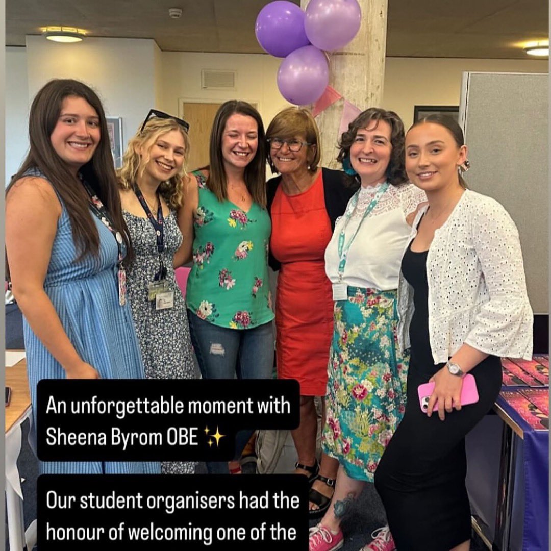 sheena_byrom's tweet image. What a wonderful day organised by @UoDMidwiferySoc - student midwives celebrating and learning. Thank you for inviting me to speak & share our resources @all4maternity
Your theme ‘Beyond Qualification - Inspiring Positivity’ did just that and we hope you feel proud!