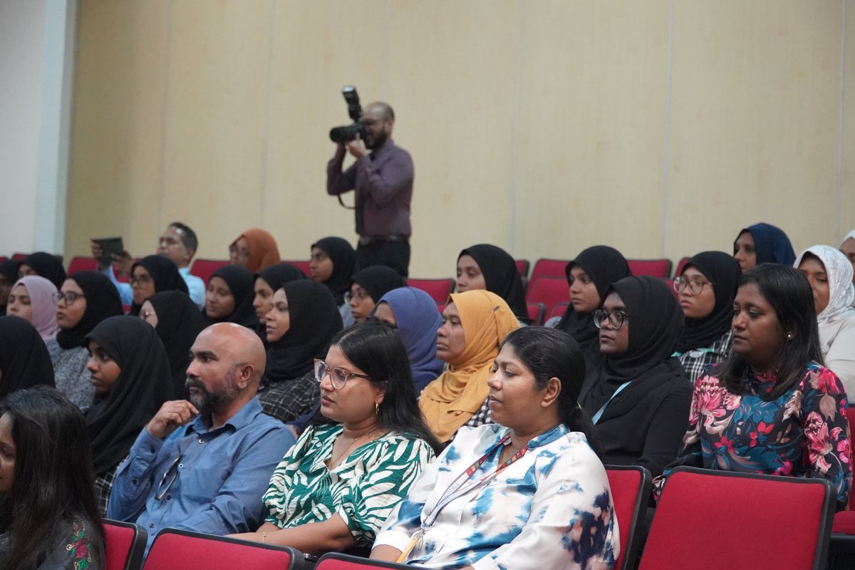 UN in the Maldives (@unmaldives) on Twitter photo The <a href="/UNMaldives/">UN in the Maldives</a> is pleased to attend <a href="/MoFAmv/">Ministry of Foreign Affairs 🇲🇻</a>'s Interactive Dialogue: Celebrating Women Diplomats.
On #InternationalDayofWomeninDiplomacy, we acknowledge Maldives' leadership as penholder of the UN resolution & reaffirm our support for gender equality and inclusive diplomacy. 🤝🌍 The <a href="/UNMaldives/">UN in the Maldives</a> is pleased to attend <a href="/MoFAmv/">Ministry of Foreign Affairs 🇲🇻</a>'s Interactive Dialogue: Celebrating Women Diplomats.
On #InternationalDayofWomeninDiplomacy, we acknowledge Maldives' leadership as penholder of the UN resolution & reaffirm our support for gender equality and inclusive diplomacy. 🤝🌍
