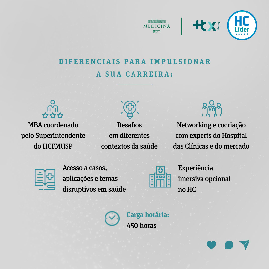 O MBA em Engenharia Clínica é desenvolvido em ciclos que visam gerar ganhos de autonomia aos profissionais contribuindo para o aperfeiçoamento do processo decisório e para a implementação de práticas de gestão transformadoras. Inscrições pelo site: x.gd/1JqNZ.