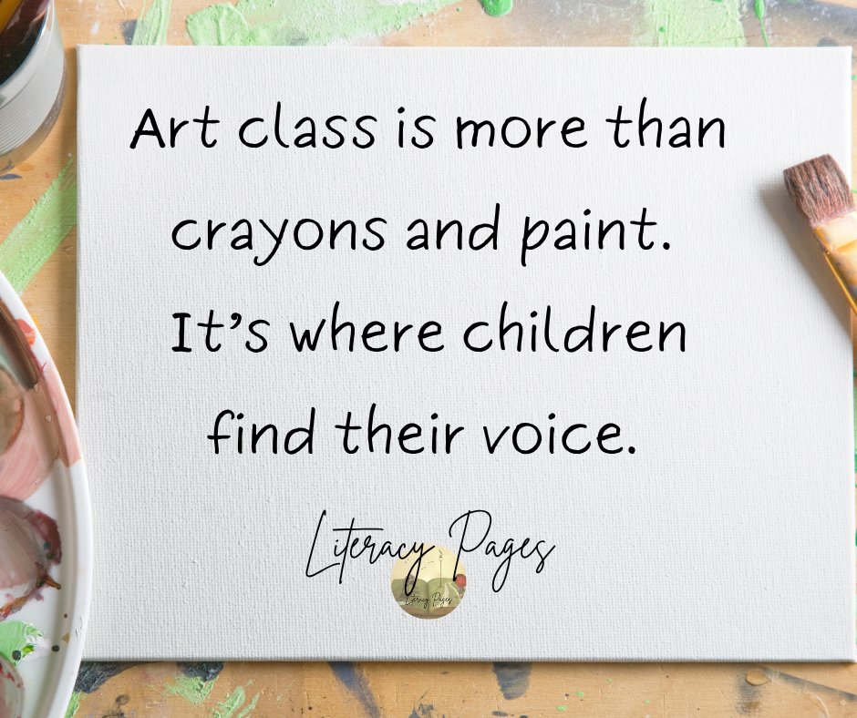 Mr. T taught more than art. He helped Ss come out of their shells, build confidence, and tell their stories.
In honor of the art Ts in your life, read and share this tribute. Their influence lasts forever.
📷literacypages.wordpress.com/?p=8299
#LiteracyThroughArt #ArtMatters #literacypages