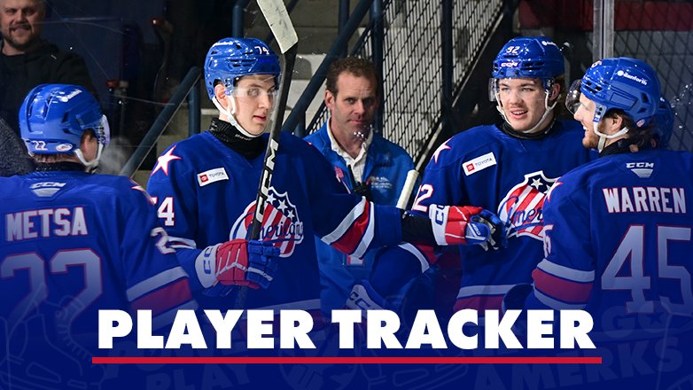 AmerksHockey's tweet image. Our player tracker is live and will be updated as needed going into our Home Opener in October!
FIND HERE ➡️ bit.ly/469SPxR